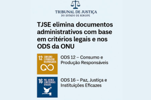 TJSE publica Edital de Ciência de Eliminação de Documentos Administrativos