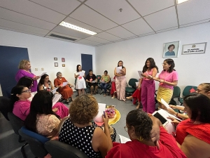 Cejure realiza círculo para comemorar Dia da Mulher