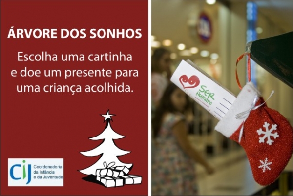 Projeto É Natal! Doe presente para crianças e adolescentes!