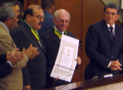 Presidente do STJ prestigia homenagem ao ministro José Arnaldo da Fonseca