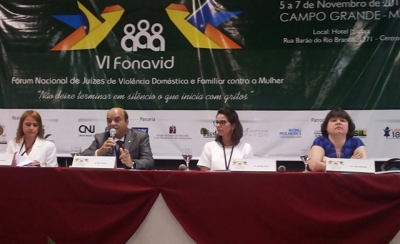 TJSE apresenta quatro trabalhos no VI Fórum Nacional de Juízes de Violência Doméstica e Familiar contra a Mulher