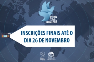 Inscrições para o Prêmio TJSE de Jornalismo prorrogadas até o dia 26/11