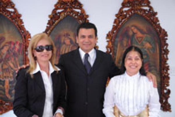 Presidente em exercício do TJSE recebe Presidente da ALSE