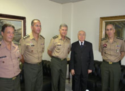 Comandante Militar do Nordeste visita Presidente do TJ