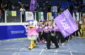 Jogos dos Servidores: delegação do TJSE participa da solenidade de abertura