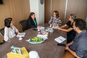 Juíza Coordenadora da Mulher do TJSE e Deputadas debatem implantação da Casa da Mulher Brasileira, em Sergipe