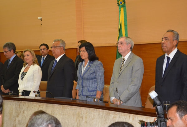 Presidente do TJSE participa da posse de Jackson Barreto