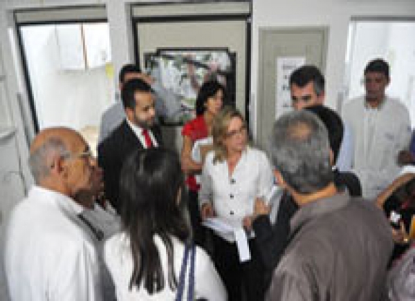 Desembargadora Marilza Maynard faz inspeção na Hildete Falcão